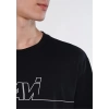 Mavi 0610254 0 Yaka Erkek Tshirt - Siyah