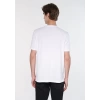 Mavi 0610260 0 Yaka Erkek Tshirt - Beyaz