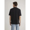 Mavi 0611193 0 Yaka Erkek Tshirt - Siyah