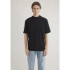 Mavi 0611193 0 Yaka Erkek Tshirt - Siyah