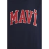 Mavi 0611711 0 Yaka Erkek Tshirt - Lacivert
