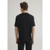 Mavi 0611711 0 Yaka Erkek Tshirt - Siyah