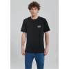 Mavi 0611714 0 Yaka Erkek Tshirt - Siyah