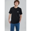 Mavi 0611714 0 Yaka Erkek Tshirt - Siyah