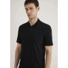 Mavi 0611837 Yakali Erkek Tshirt - Siyah