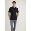 Mavi 0611837 Yakali Erkek Tshirt - Siyah