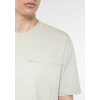 Mavi 061186 0 Yaka On Tek Cep Fermuarli Erkek Tshirt - Bej