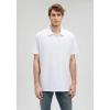 Mavi 0611904 Yakali Erkek Tshirt - Beyaz