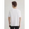 Mavi 0612004 0 Yaka Erkek Tshirt - Beyaz
