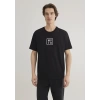 Mavi 0612004 0 Yaka Erkek Tshirt - Siyah