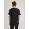 Mavi 0612004 0 Yaka Erkek Tshirt - Siyah