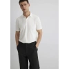 Mavi 0612011 Yakali Erkek Tshirt - Pudra