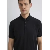 Mavi 0612011 Yakali Erkek Tshirt - Siyah