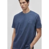 Mavi 0612400 0 Yaka Erkek Tshirt - Lacivert