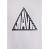 Mavi 0612524 0 Yaka Erkek Tshirt - Beyaz