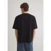 Mavi 0612524 0 Yaka Erkek Tshirt - Siyah