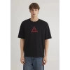 Mavi 0612524 0 Yaka Erkek Tshirt - Siyah
