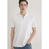 Mavi 0612525 Yakali Erkek Tshirt - Beyaz