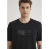 Mavi 0612528 0 Yaka Erkek Tshirt - Siyah