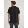 Mavi 0612528 0 Yaka Erkek Tshirt - Siyah