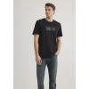 Mavi 0612528 0 Yaka Erkek Tshirt - Siyah