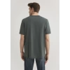 Mavi 0612528 0 Yaka Erkek Tshirt - Yesil