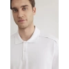 Mavi 0612530 Yakali Erkek Tshirt - Beyaz