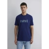 Mavi 0612587 0 Yaka Erkek Tshirt - Lacivert