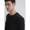 Mavi 0612689 0 Yaka Erkek Tshirt - Siyah