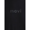 Mavi 0612732 0 Yaka Erkek Tshirt - Siyah