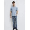 Mavi 0613151 Yakali Erkek Tshirt - Mavi