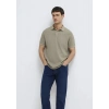 Mavi 0613151 Yakali Erkek Tshirt - Yesil