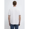 Mavi 0613272 Yakali Erkek Tshirt - Beyaz