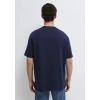 Mavi 0613282 0 Yaka Erkek Tshirt - Lacivert