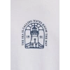 Mavi 0613283 0 Yaka Erkek Tshirt - Beyaz
