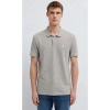 MAVI 0613287 YAKALI ERKEK TSHIRT - GRI