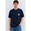 Mavi 0613289 0 Yaka Erkek Tshirt - Lacivert