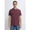 Mavi 0613311 Yakali Erkek Tshirt - Bordo