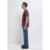 Mavi 0613311 Yakali Erkek Tshirt - Bordo
