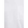 Mavi 0613339 0 Yaka Erkek Tshirt - Beyaz
