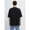 Mavi 0613377 0 Yaka Erkek Tshirt - Siyah