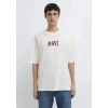 MAVI 0613578 0 YAKA ERKEK TSHIRT - EKRU