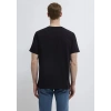MAVI 0613660 0 YAKA ERKEK TSHIRT - SIYAH