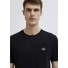 MAVI 0613660 0 YAKA ERKEK TSHIRT - SIYAH
