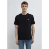 MAVI 0613660 0 YAKA ERKEK TSHIRT - SIYAH