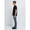MAVI 0613660 0 YAKA ERKEK TSHIRT - SIYAH