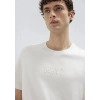 MAVI 0613662 0 YAKA ERKEK TSHIRT - BEYAZ