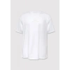 Mavi 0613674 0 Yaka Erkek Tshirt - Beyaz