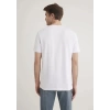 Mavi 061747 0 Yaka Erkek Tshirt - Beyaz