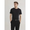 Mavi 061747 0 Yaka Erkek Tshirt - Siyah